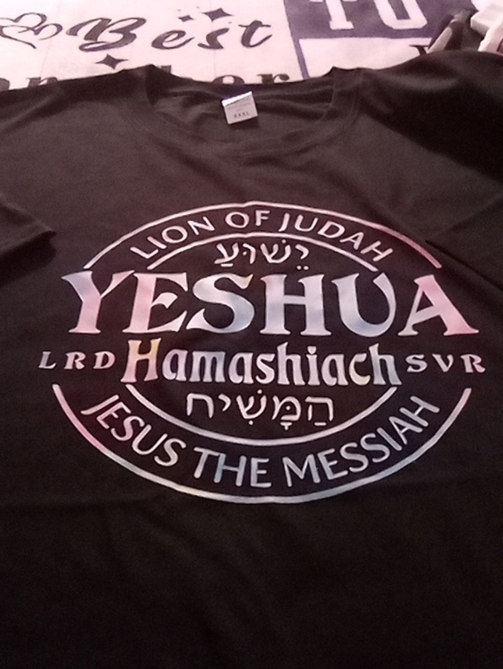 Yeshua Lion of Judah Graphic Tee - Black